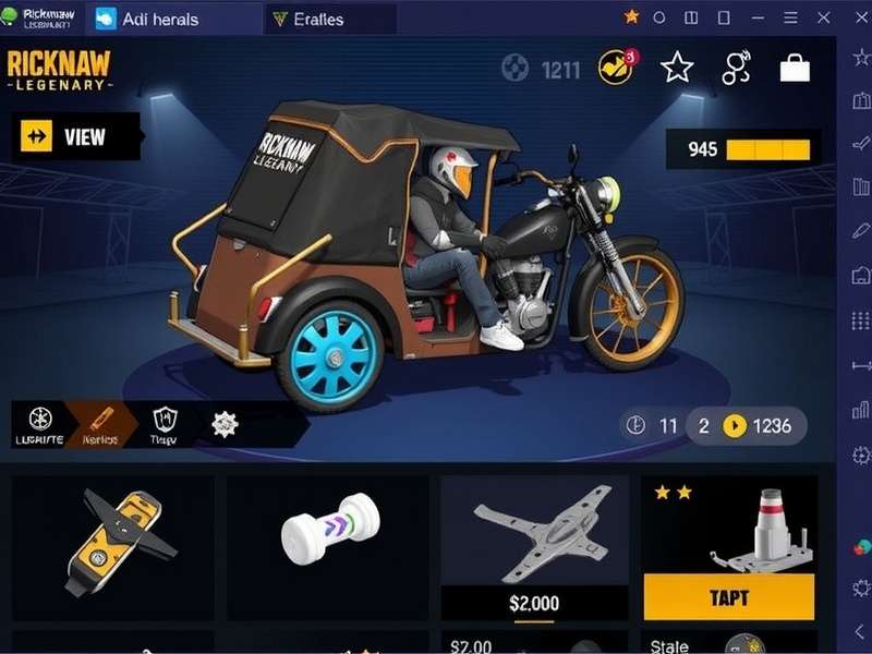 Rickshaw Warrior Legendary gameplay