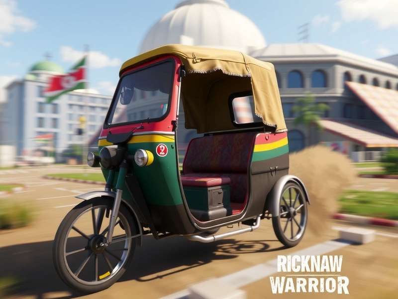 Rickshaw customization options in Rickshaw Warrior Legendary
